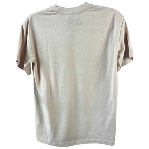 Desert Dreamer Joshua Tree California graphic tee beige green XS NWT - Picture 3 of 8